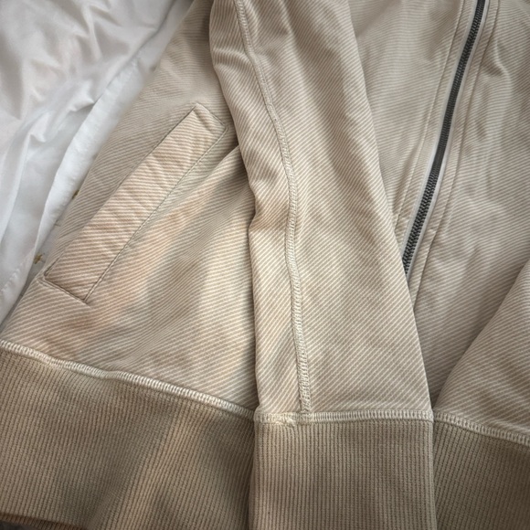 lululemon athletica Beige Zip-Up Jacket with hood - M - Picture 5 of 10